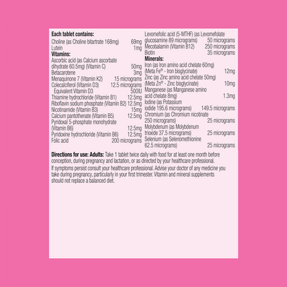 Pregnancy Care Advanced 60 Tablets 2-Pack