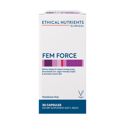 Ethical Nutrients Clinical Fem Force 30 Capsules Carton