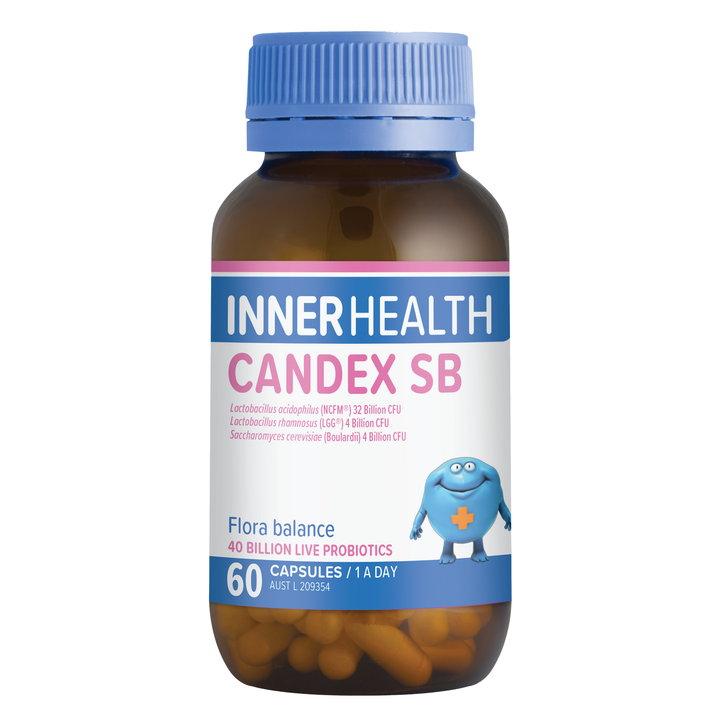 Inner Health Candex SB Probiotic 60 Capsules