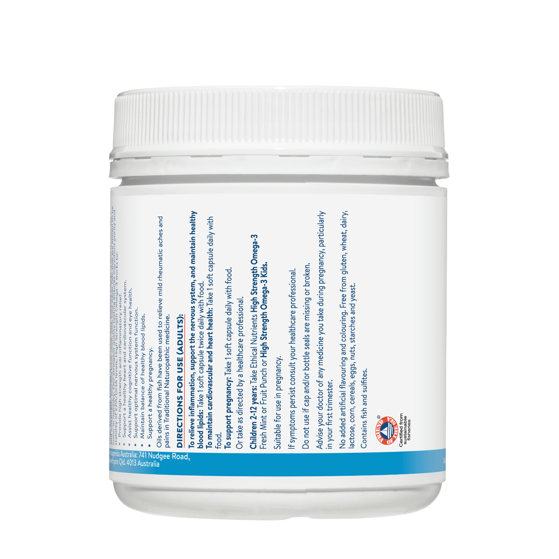 Ethical Nutrients High Strength Omega-3 120 Capsules #size_120 soft capsules