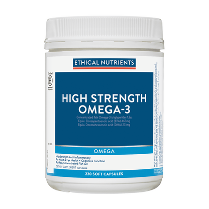 High Strength Omega-3 220 Capsules