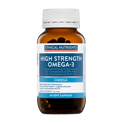 High Strength Omega-3 60 Capsules