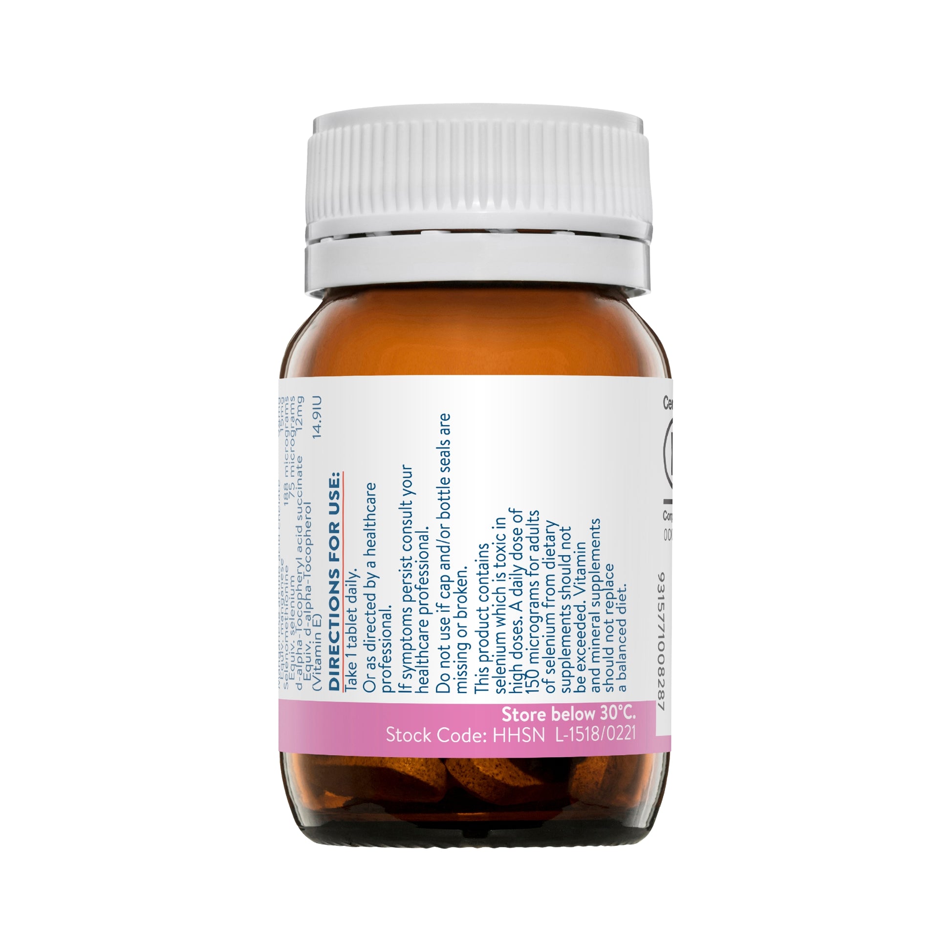 Ethical Nutrients Healthy Hair, Skin & Nails 30 Tablets