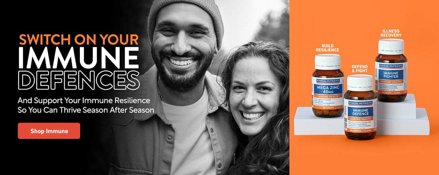 Switch On Your Immune Defences and Support Your Immune Resilience so You Can Thrive Season After Season