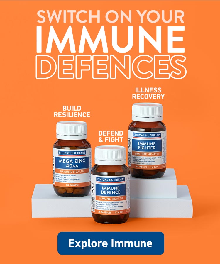 Switch On Your Immune Defences and Support Your Immune Resilience so You Can Thrive Season After Season