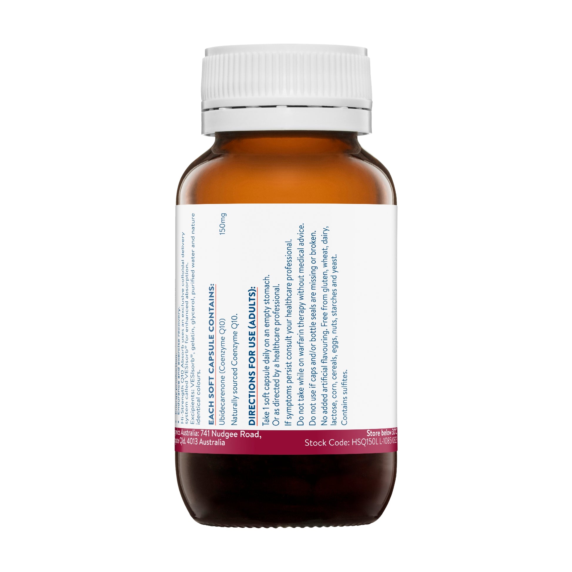 Ethical Nutrients Hi-Strength Q10 Absorb 150mg 60 Capsules #size_60 soft capsules