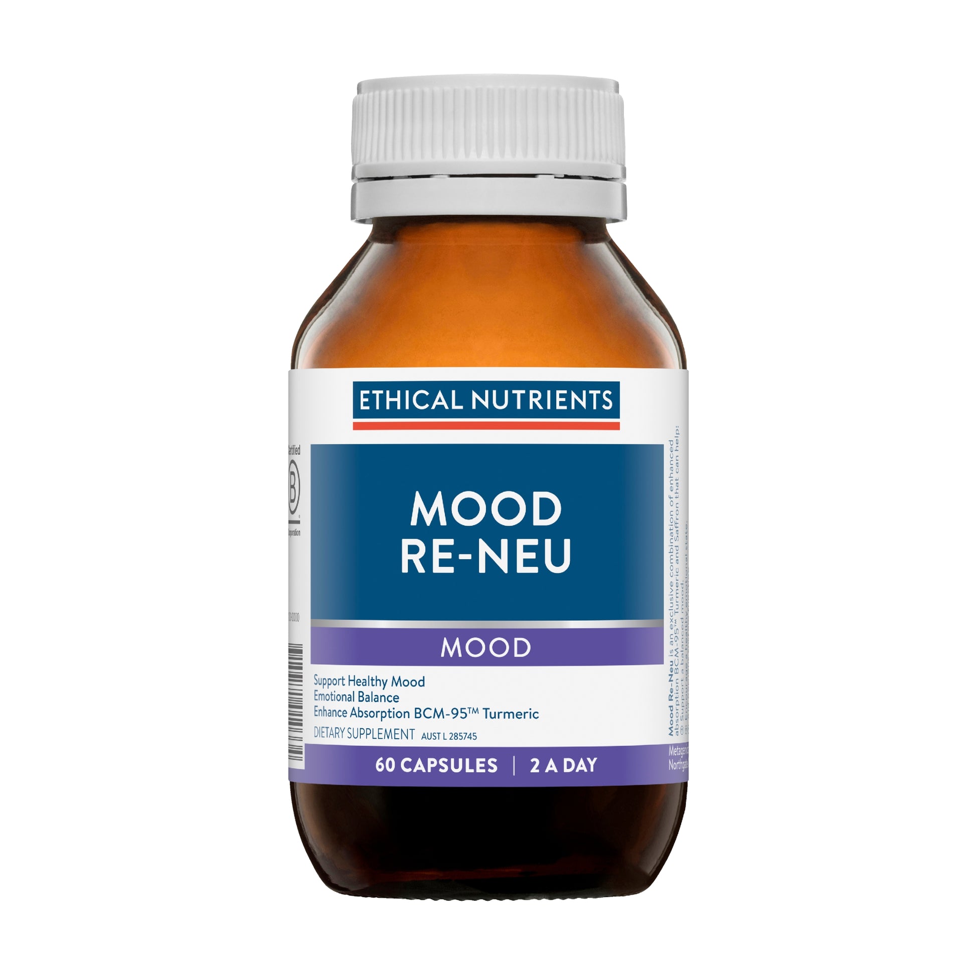 Ethical Nutrients Mood Re-Neu 60 Capsules