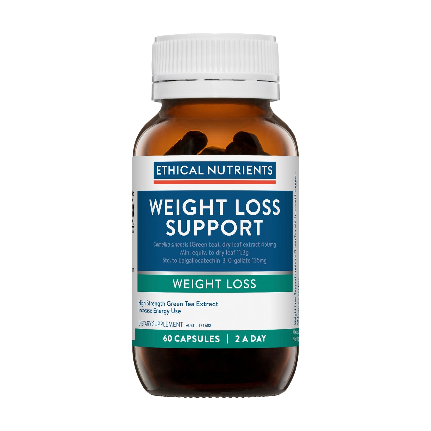 Ethical Nutrients Weight Loss Support 60 Capsules