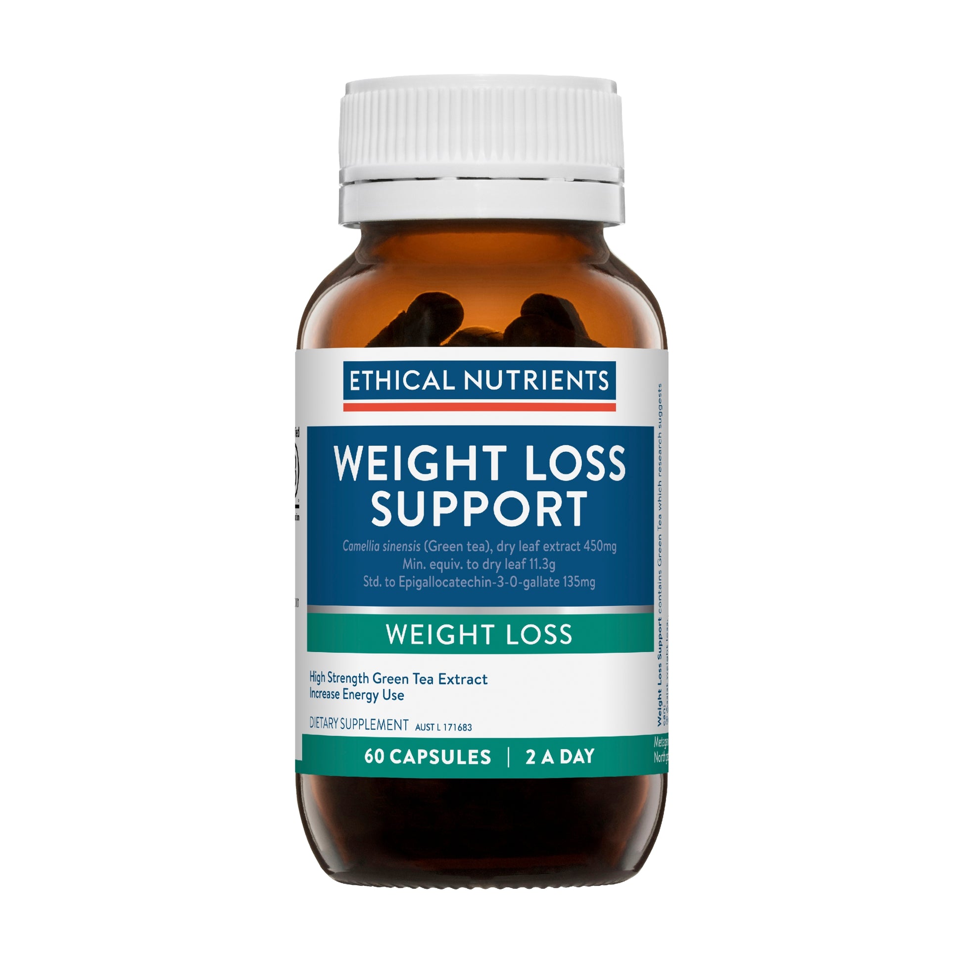 Ethical Nutrients Weight Loss Support 60 Capsules
