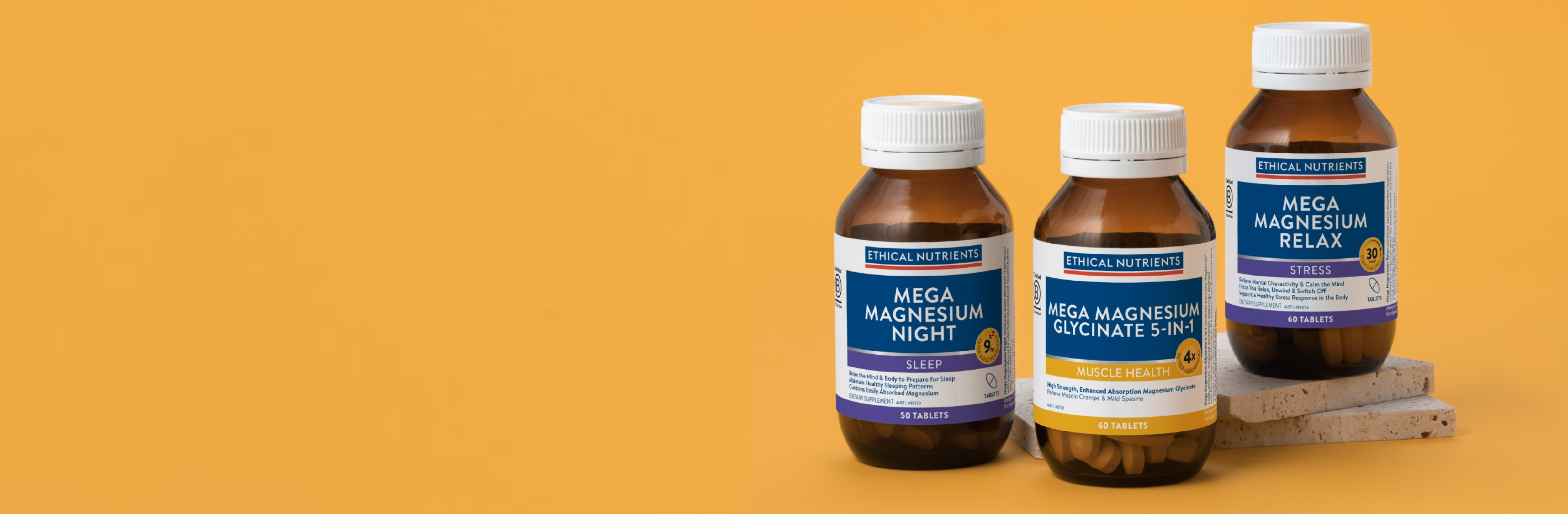 Ethical Nutrients Mega Magnesium Range