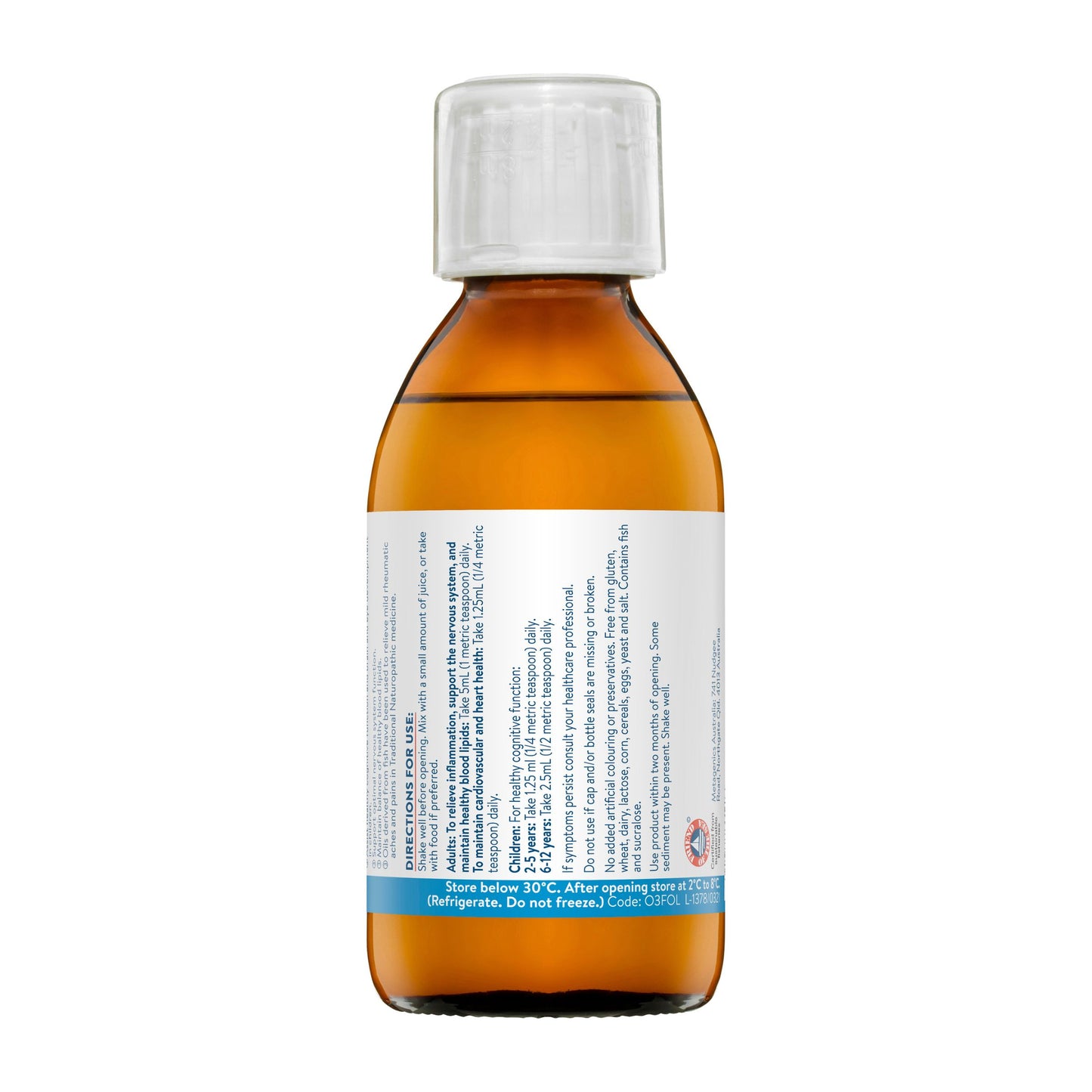 Ethical Nutrients High Strength Omega-3 Fruit Punch Liquid 170mL #size_170mL