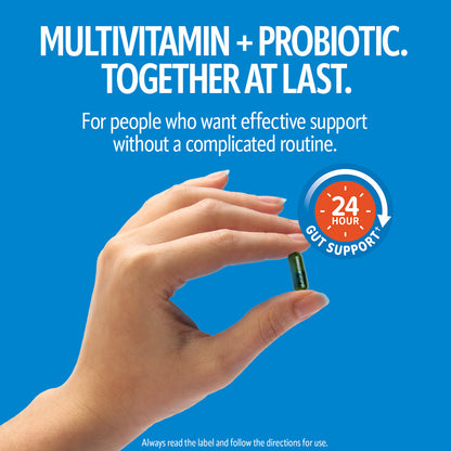 Multivitamin Plus Probiotics 50 Capsules