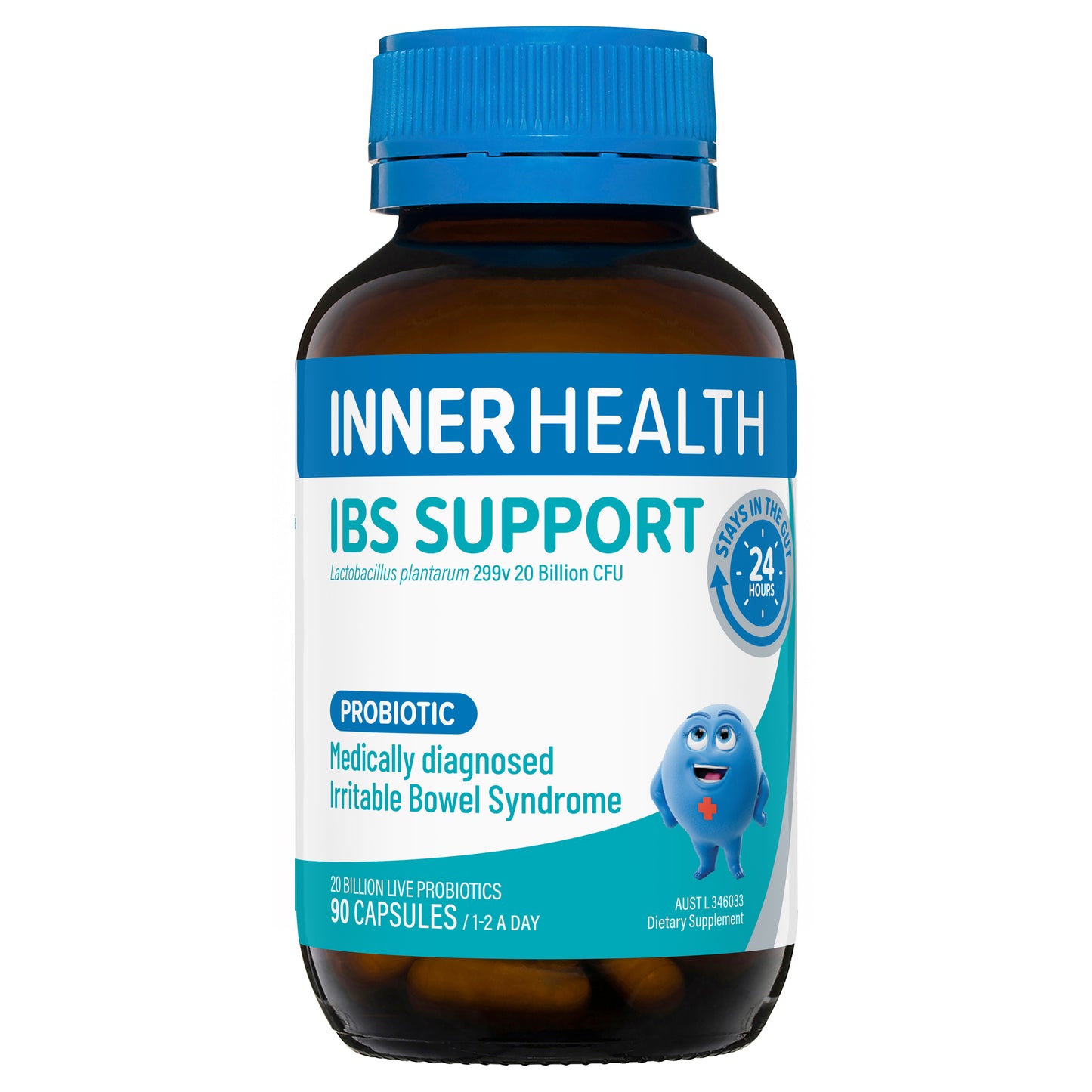 IBS Support Probiotic 90 Capsules