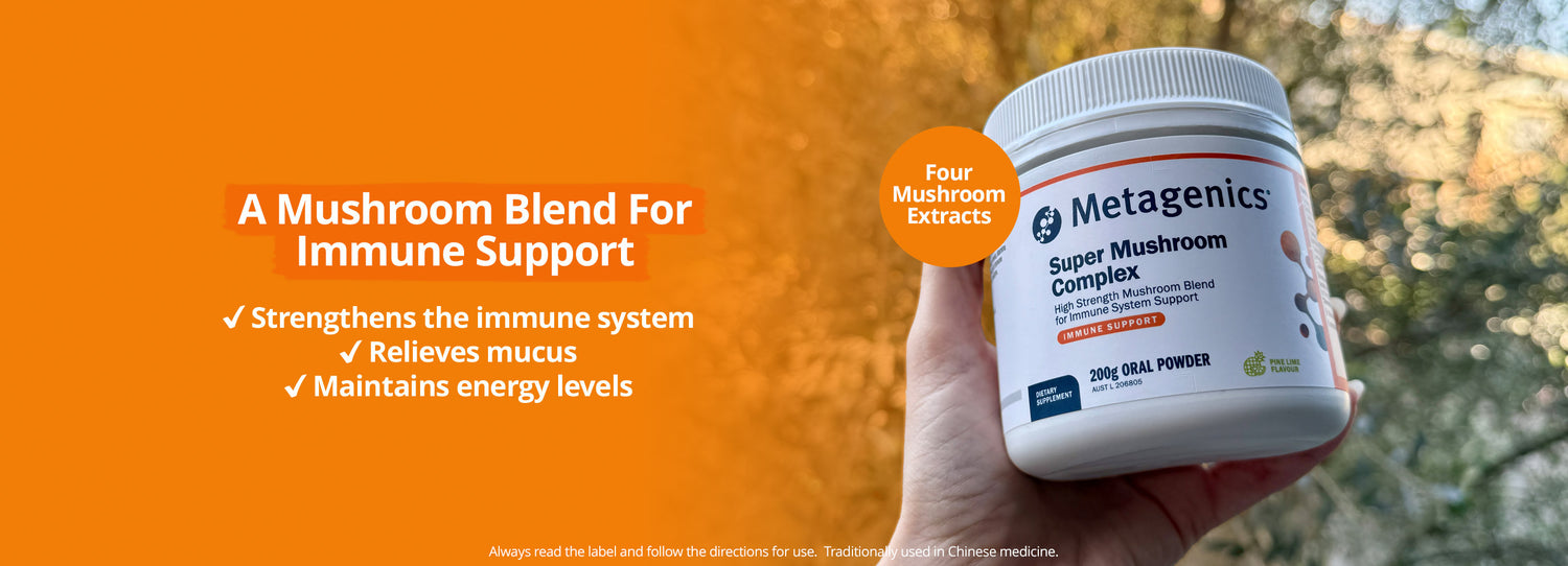 A Mushroom Blend for Immune Support