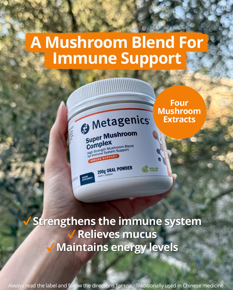 A Mushroom Blend for Immune Support