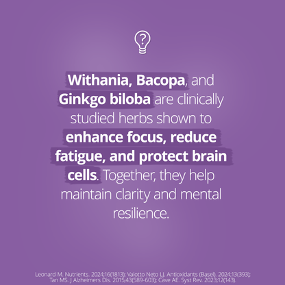 MetaFocus with Brahmi 60 Tablets