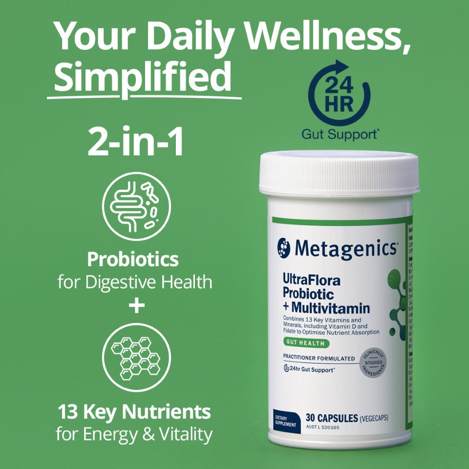 UltraFlora Probiotic + Multivitamin 30 Capsules