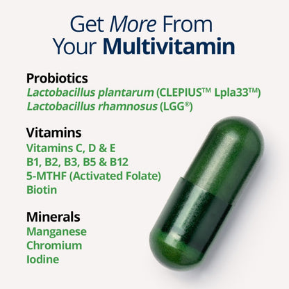 UltraFlora Probiotic + Multivitamin 30 Capsules