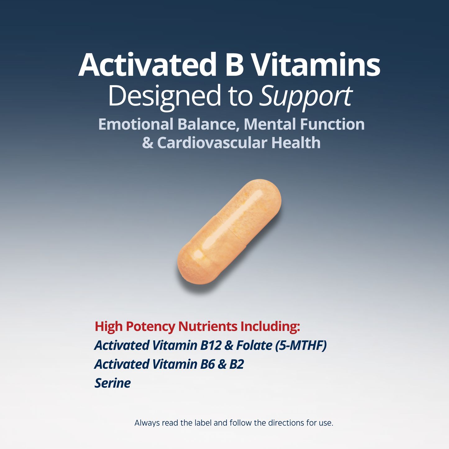 Metagen Activated B's & Folate 60 Capsules