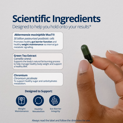 UltraFlora Weight & Metabolic Health with Akkermansia 30 Capsules