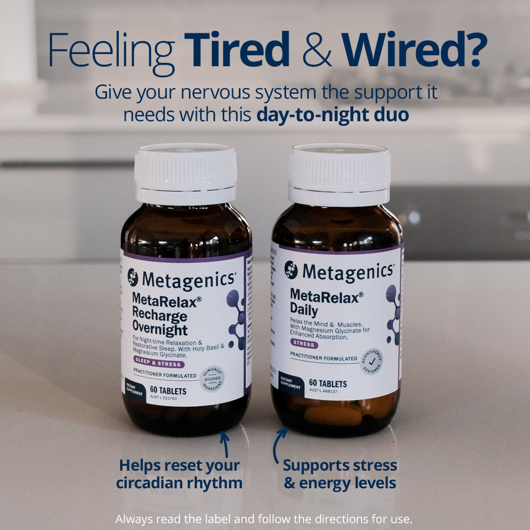 MetaRelax Daily & Recharge Overnight Stack