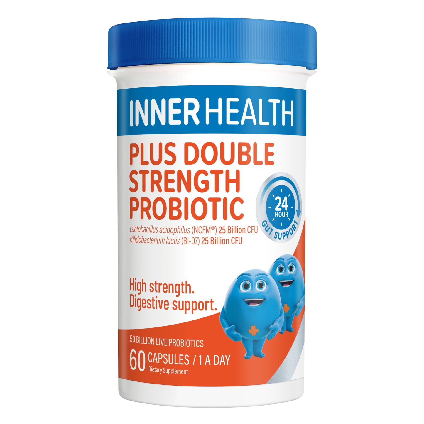 Plus Double Strength Probiotic 60 Capsules