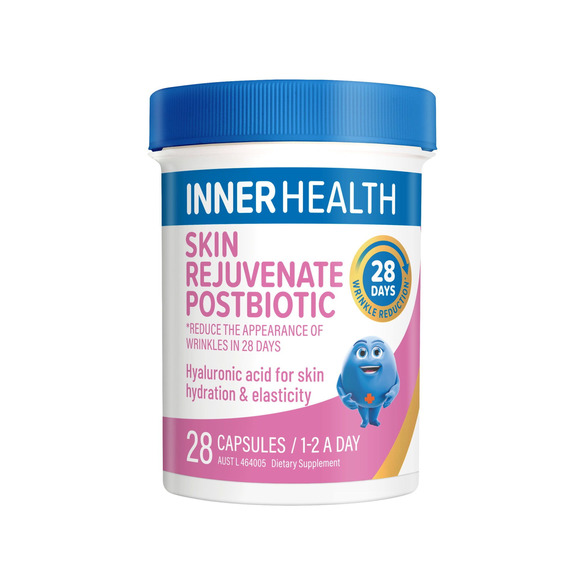 Inner Health Skin Rejuvenate Postbiotic 28 Capsules