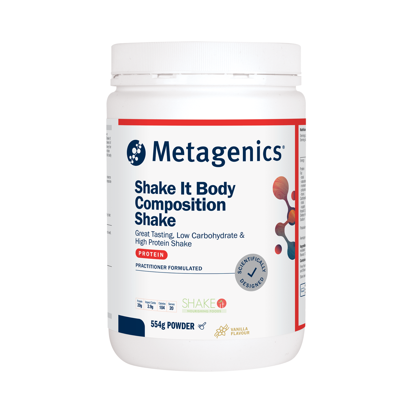 Shake It Body Composition Shake 554g Powder
