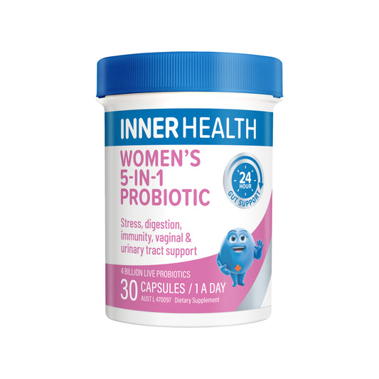 Inner Health Women's 5-in-1 Probiotic 30 Capsules