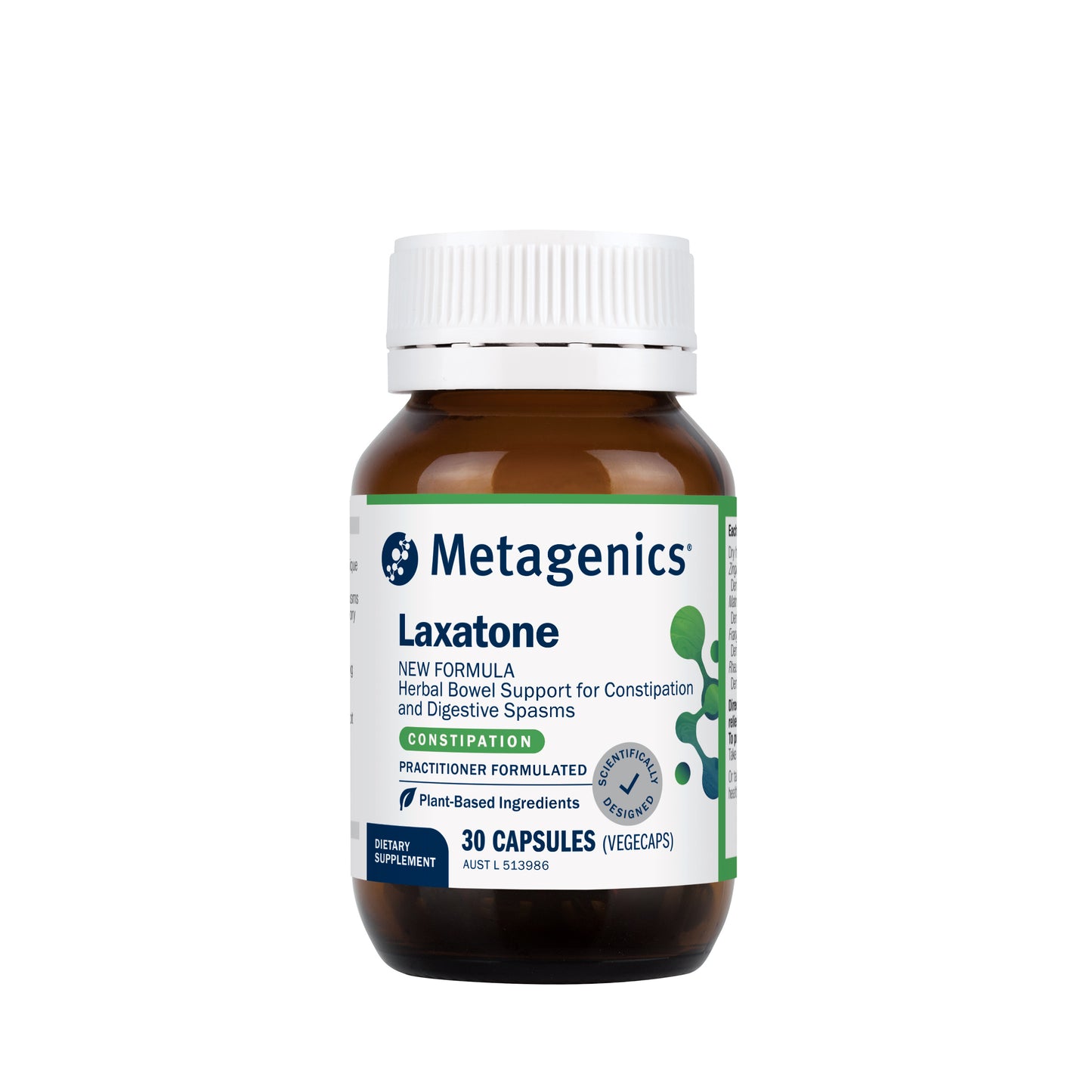 Metagenics Laxatone 30 Capsules for Constipation