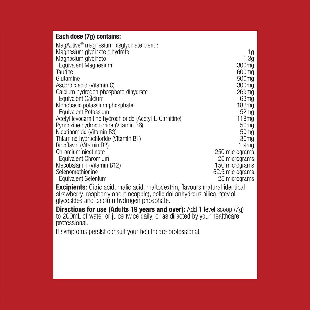 Fibroplex Metagenics Fibroplex Plus Tropical 420g Powder for Magnesium ...