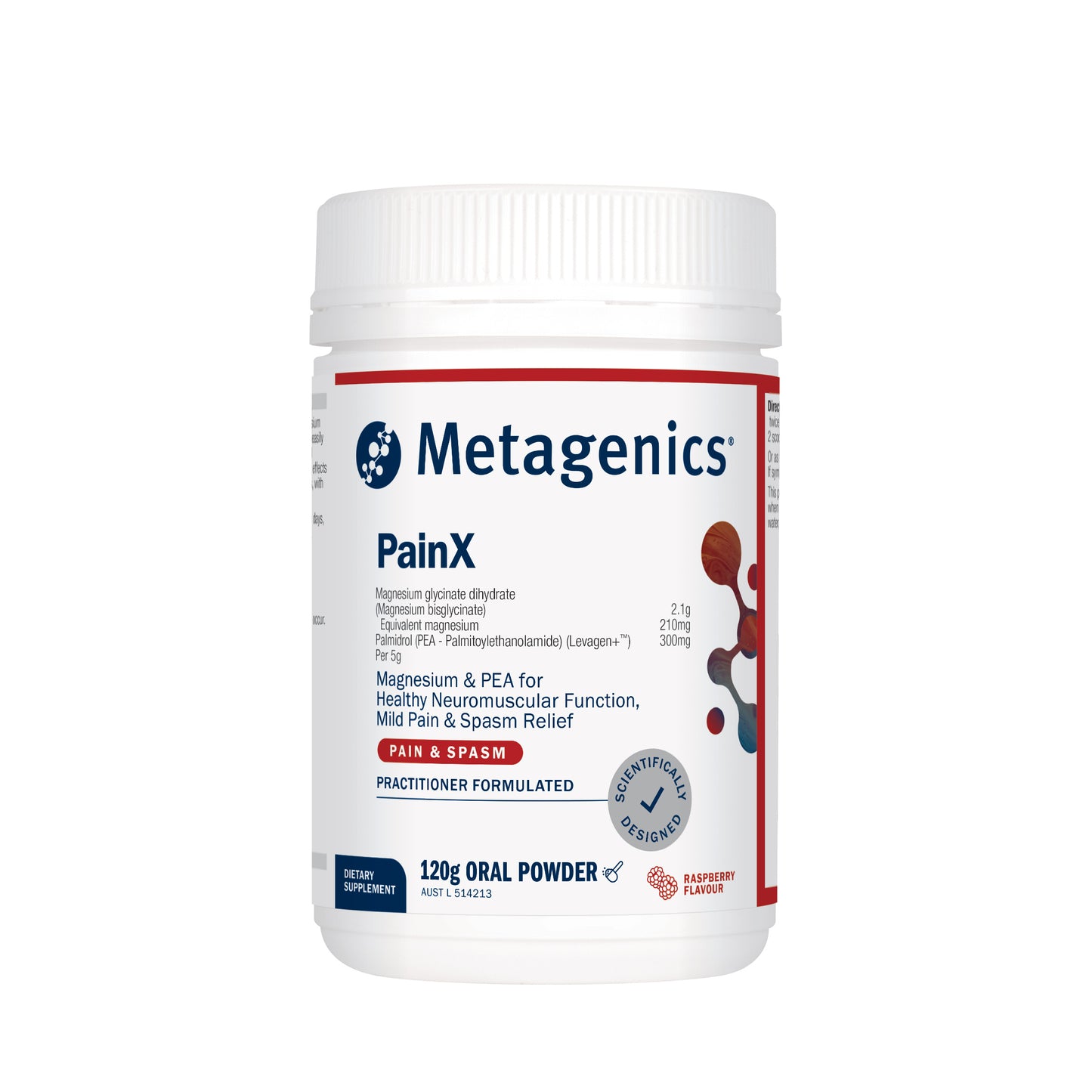 PainX Raspberry 120g Powder