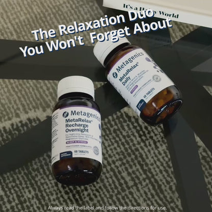MetaRelax Daily & Recharge Overnight Stack